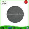 Multi-function Dessert Black Round Slate Cheese Board